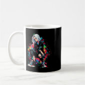 Mug Anime Manga Graphisme Polygone Art Anime (Gauche)