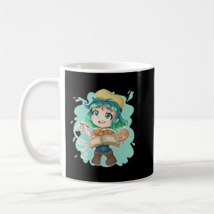 Mug Anime Merch Juste Une Fille Qui Aime Anime Et Croq