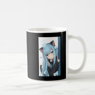 Mug Anime Neko Cat Girl Pastel Kawaii Japanese Waifu O