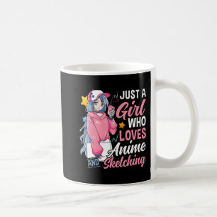 Mug Anime Otaku Don Juste Une Fille Qui Aime Anime Et