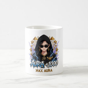 Mug Anime Pharaon Égyptien Fille Aura plus 1000 Ruew