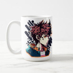 Mug Anime Power : Conception de jeunes personnages de 