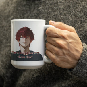 Mug Anime Red Hair Guy