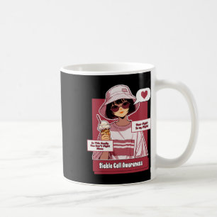 Mug Anime Sickle Cell Votre combat est mon combat Bour