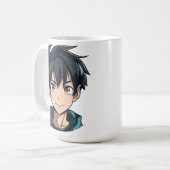 Mug Anime Superpower Delight - Young Man Character (Devant gauche)