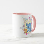 Mug Anime Tom et Jerry Strawberry Fun (Devant droit)