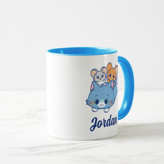 Mug Anime Tom, Jerry et Tuffy (Devant droit)
