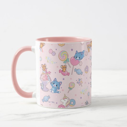 Mug Anime Tom, Jerry et Tuffy Candyland Motif (Gauche)