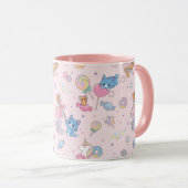 Mug Anime Tom, Jerry et Tuffy Candyland Motif (Devant droit)