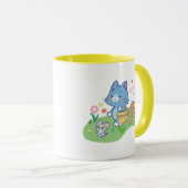 Mug Anime Tom, Jerry et Tuffy Picnic (Devant droit)