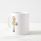 Mug Ankh- le symbole égyptien antique de la vie (Devant gauche)