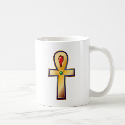 Mug Ankh- le symbole égyptien antique de la vie (Droite)