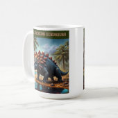 Mug Ankylosaurus satisfait (Devant gauche)