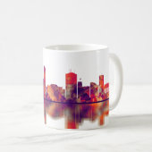 Mug Ann Arbor Michigan Skyline (Devant droit)