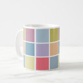 Mug Ann Arbor Pastel Chalk Carrés (Devant gauche)