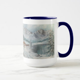 Mug Ann Hayes Peindre le rêve bavarois de neige