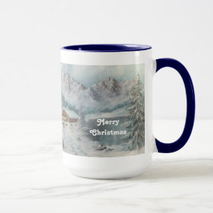 Mug Ann Hayes Peindre le rêve bavarois de neige