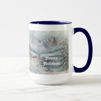 Mug Ann Hayes Peindre le rêve bavarois de neige