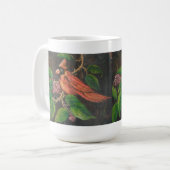 Mug Ann Hayes Peinture Cardinal (Devant gauche)