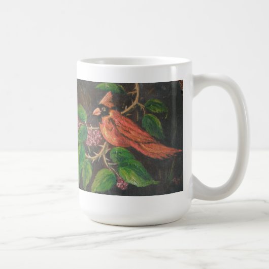 Mug Ann Hayes Peinture Cardinal (Droite)