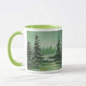 Mug Ann Hayes Peinture Forêt Verte (Gauche)