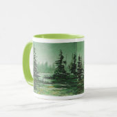 Mug Ann Hayes Peinture Forêt Verte (Devant gauche)
