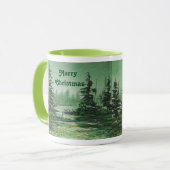 Mug Ann Hayes Peinture Forêt Verte (Devant gauche)