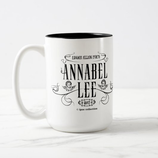 Mug "Annabel Lee" Tweekleurige Koffiemok (Links)