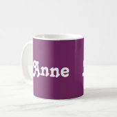 Mug Anne (Devant gauche)