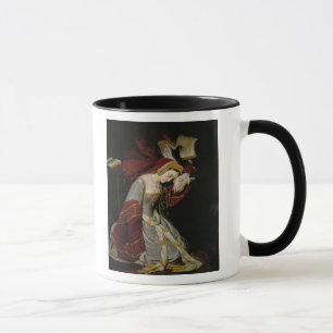 Mug Anne Boleyn dans la tour, détail, 1835