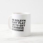Mug Anne Boleyn Difficile de s'embrouiller (Devant gauche)