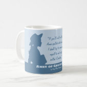 Mug Anne des citations vertes de Montgomery de pignons (Devant gauche)