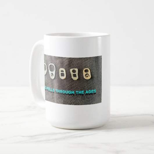 Mug anneau de détection des métaux tire à travers les  (Devant gauche)