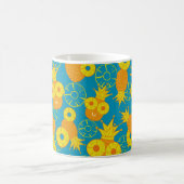 Mug Anneaux d'ananas et d'ananas. Pat à gribouillis (Centre)