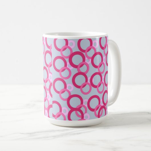 Mug Anneaux de rose (Devant droit)