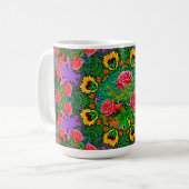 Mug Anneaux rose rose 4 (Devant gauche)
