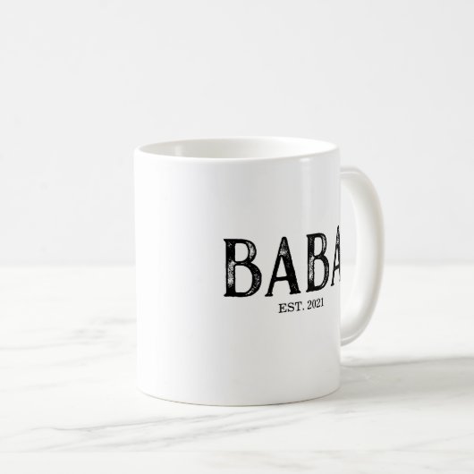Mug Année Baba établie (Devant droit)