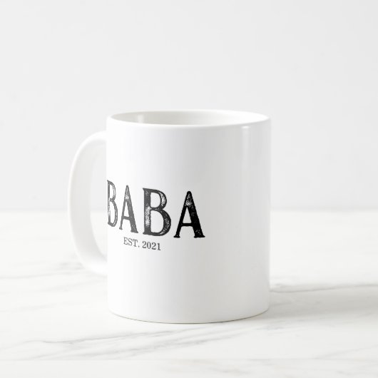 Mug Année Baba établie (Devant gauche)