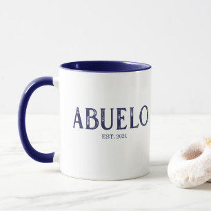 Mug Année bleue d'Abuelo