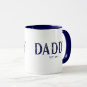 Mug Année Blue Daddy de la Marine (Devant droit)
