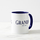 Mug Année Blue Grandpa (Devant droit)