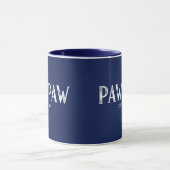 Mug Année Blue PawPaw de la Marine (Centre)