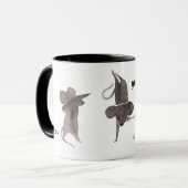 Mug Année chinoise du rat| Année personnalisée (Devant gauche)