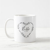 Mug Année de Bubbe Établi. (Gauche)