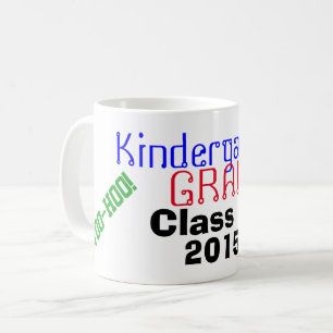 Mug Année de classe d'obtention du diplôme de jardin