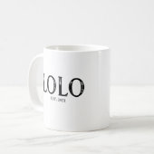Mug Année de création de Lolo (Devant gauche)
