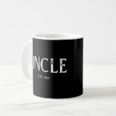 Mug Année de création de l'oncle (Devant gauche)