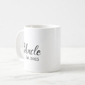 Mug Année de création de l'oncle - Jalon de l'oncle (Devant gauche)
