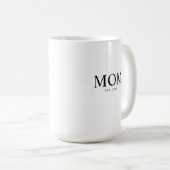 Mug Année de création de maman (Devant droit)
