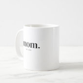 Mug Année de création de maman (Devant gauche)